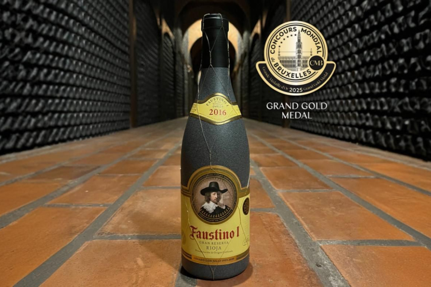 Faustino I Gran Reserva obtiene el máximo galardón en el Concurso Mundial de Bruselas