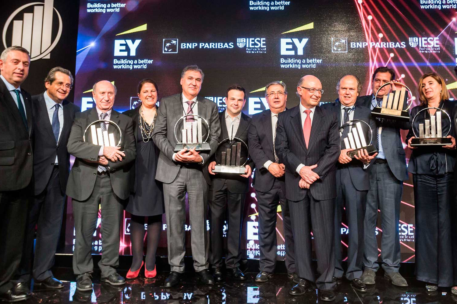 Ganadores del Premio Emprendedor EY