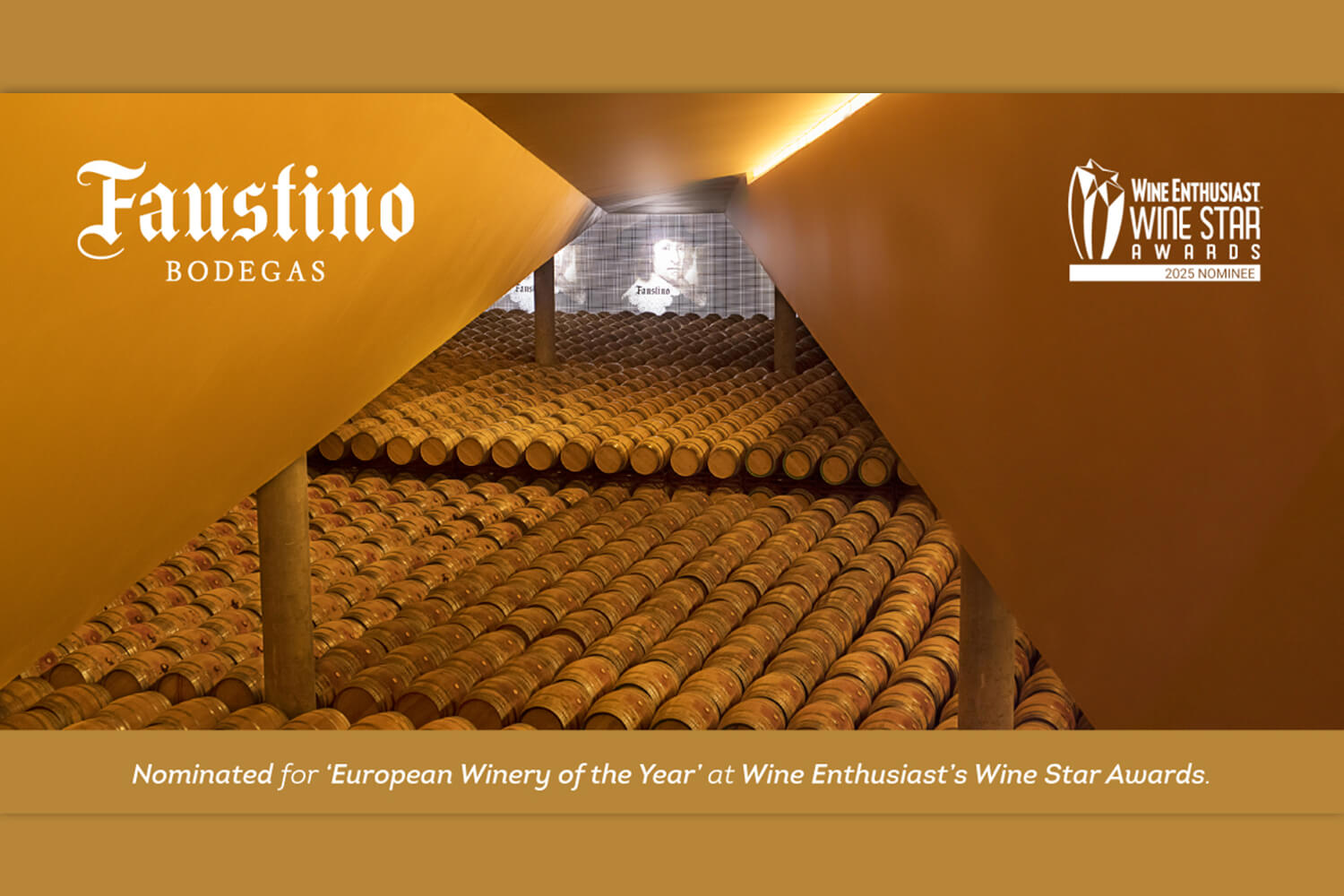 Nominated for European Winery of the Year