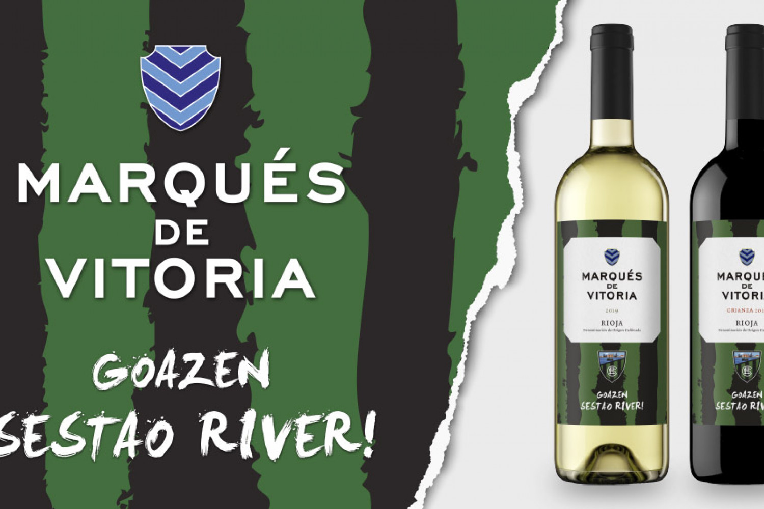 Marqués de Vitoria Vino oficial del Sestao River